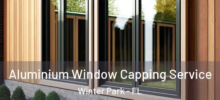 Aluminium Window Capping Service Winter Park - FL