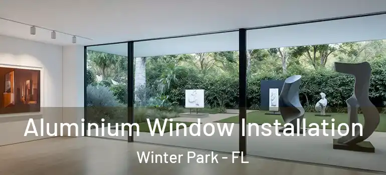 Aluminium Window Installation Winter Park - FL