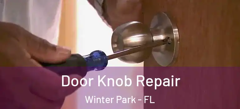 Door Knob Repair Winter Park - FL
