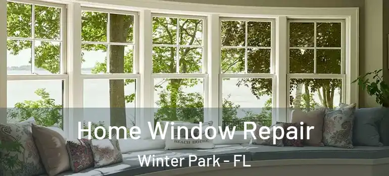 Home Window Repair Winter Park - FL