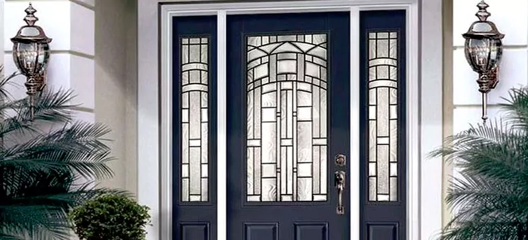 Stained Glass Door Panels in Winter Park, FL