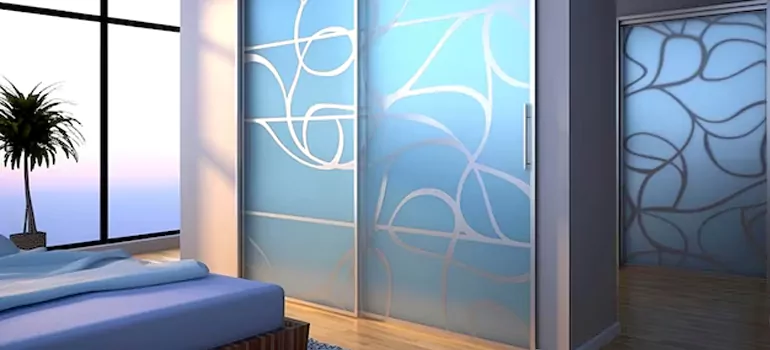 Frosting Glass Cabinet Doors in Winter Park, FL