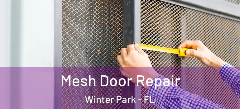 Mesh Door Repair Winter Park - FL