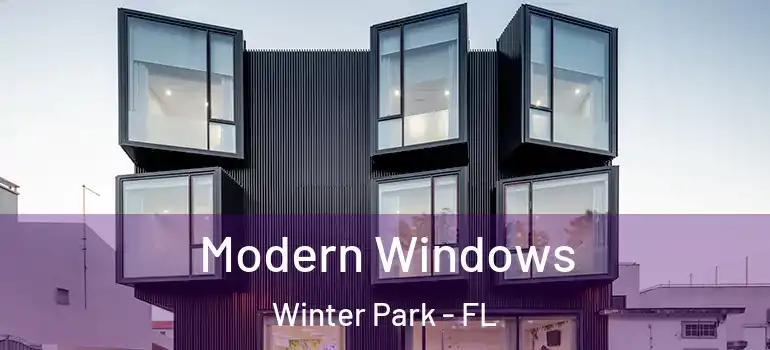 Modern Windows Winter Park - FL