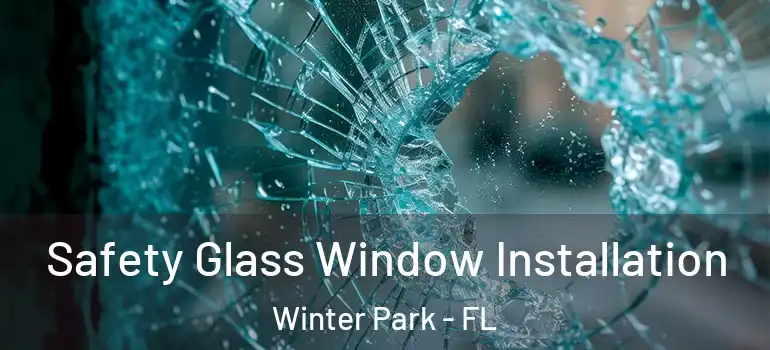 Safety Glass Window Installation Winter Park - FL
