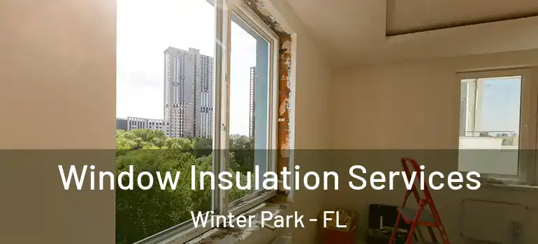 Window Insulation Services Winter Park - FL