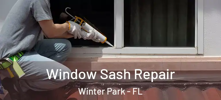 Window Sash Repair Winter Park - FL