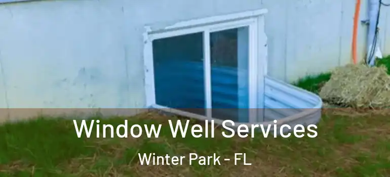 Window Well Services Winter Park - FL